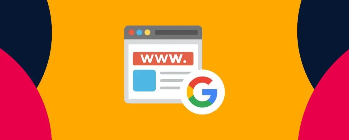 site-responsivo: ícone de site e logo do Google