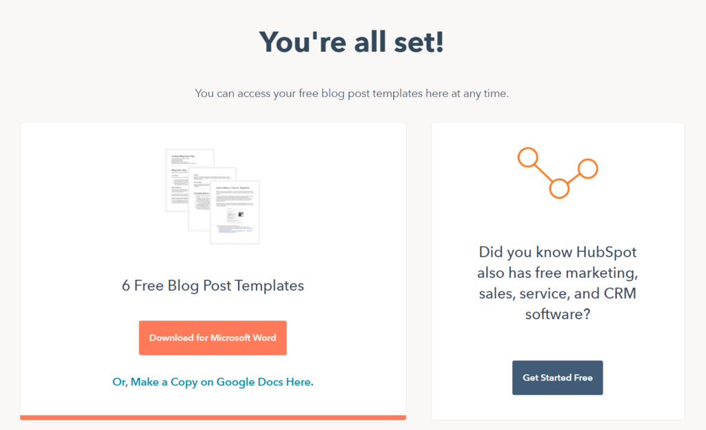 thank-you-page-hubspot