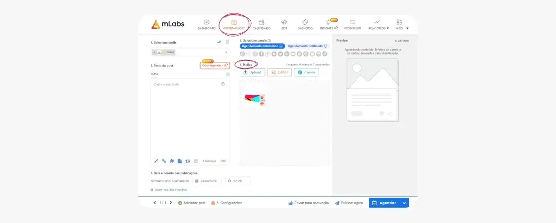 redimensionar-foto-para-instagram-9: como agendar posts pela mlabs