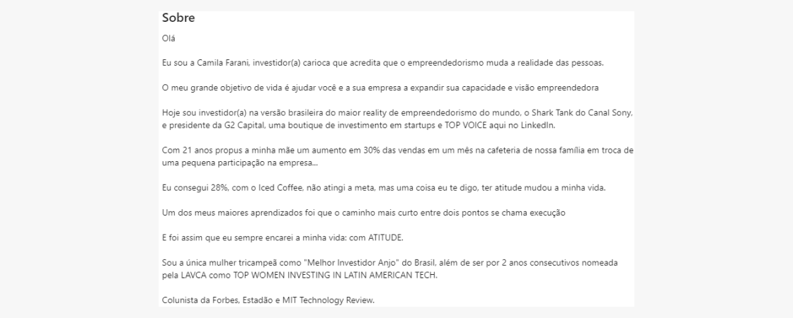 resumo-no-linkedin-5: print linkedin