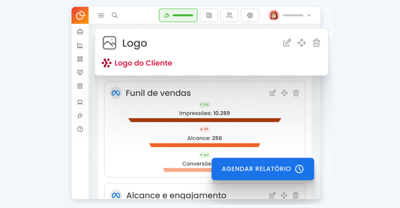 Visão de dados em funil de engajamento da mLabs Analytics.