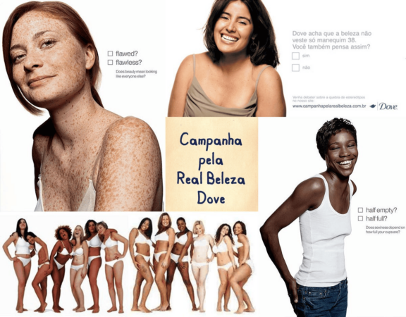 Campanha de marketing social da Dove: real beleza.