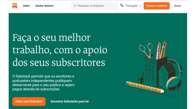 Estratégias de monetização em plataformas como Substack e Ghost para executivos