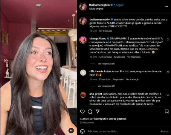 influenciador digital 8 Influenciadora digital Thalita Meneghim.