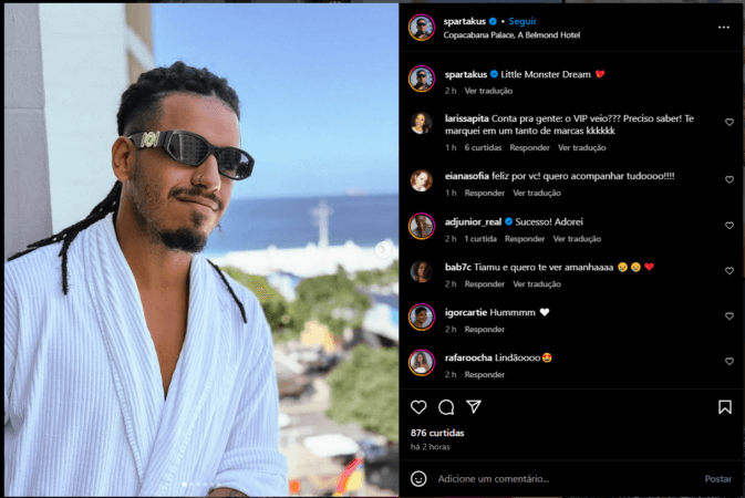 influenciador digital 9 Influenciador digital Spartakus Santiago.