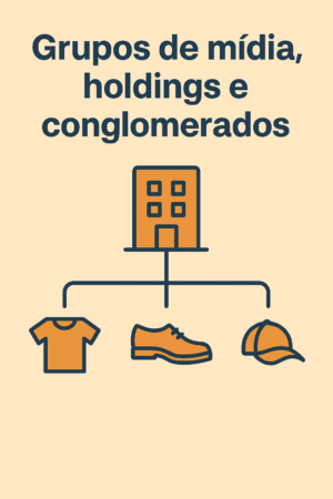 Relatório de Grupos: Grupos de Mídia, Holdings e Conglomerados.