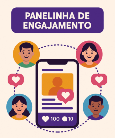 Ilustração: como funciona uma panelinha de engajamento
