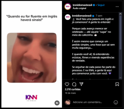 Melhor posta da KNN.