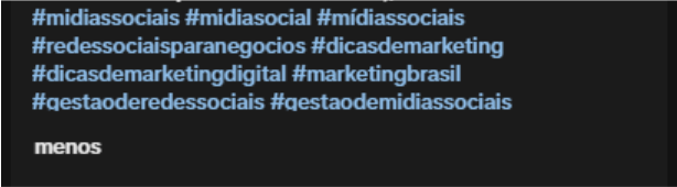 SEO para TikTok: hashtags.