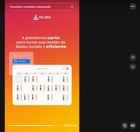 SEO para TikTok: texto na tela.
